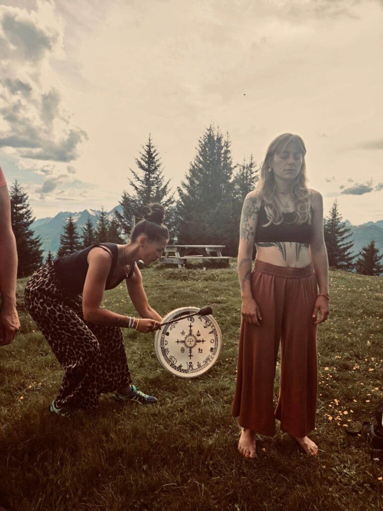 Tambour chamanique flaine