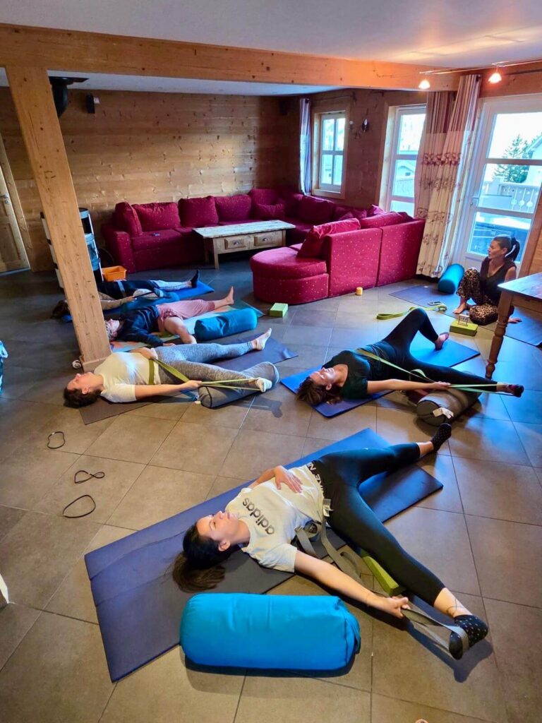 Yoga chalet Flaine