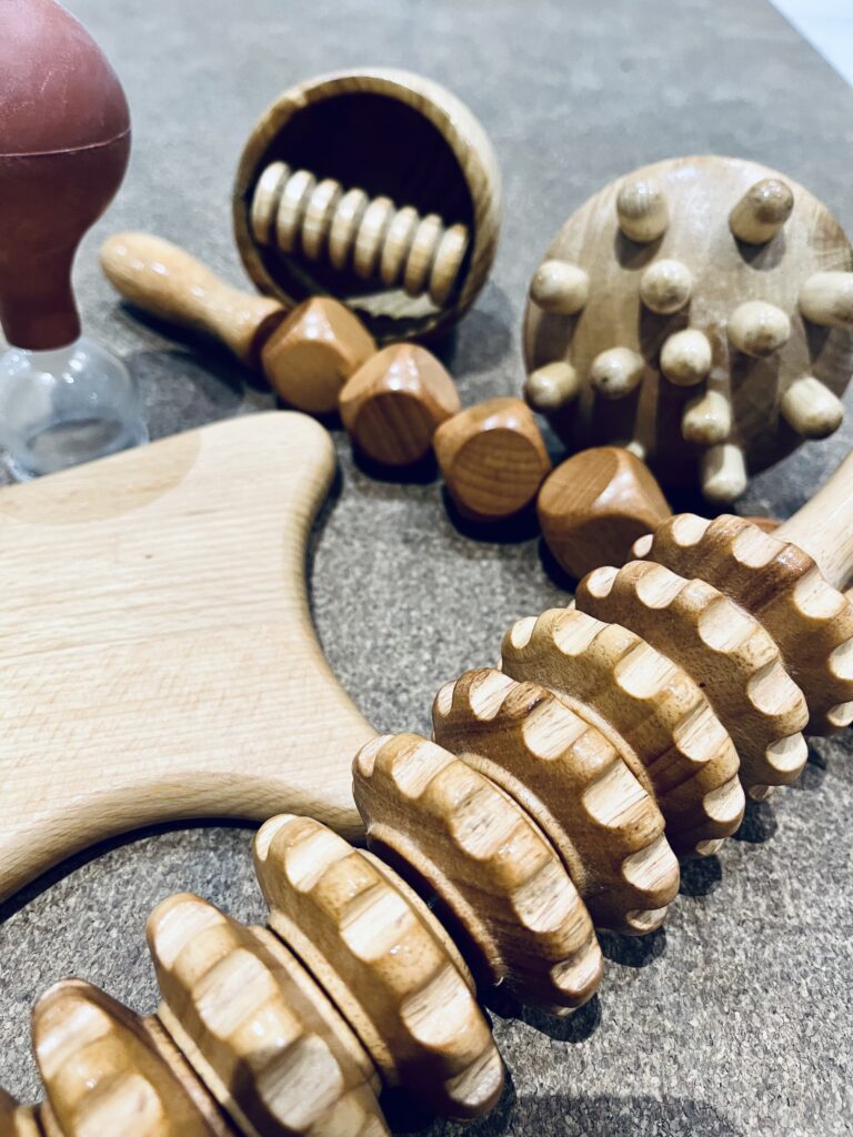 instruments de madérothérapie