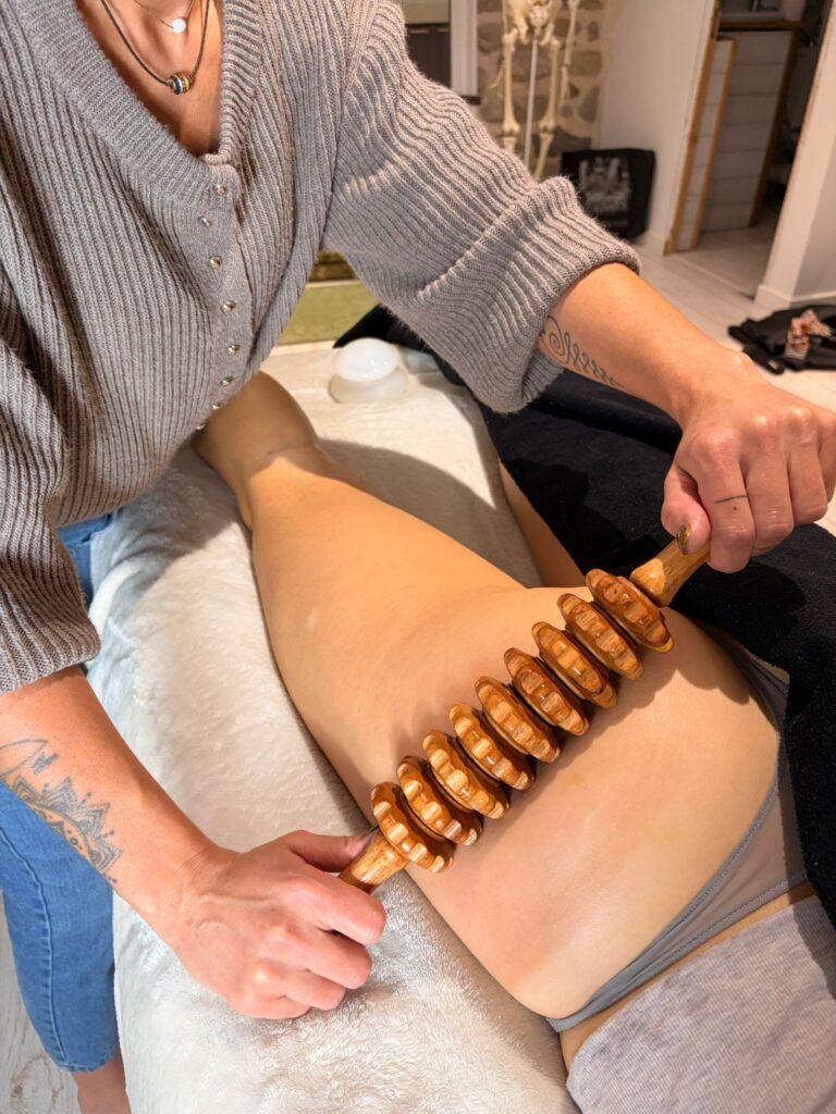 massage de madérotherapie par Oceane à Cranves Sale